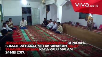 Jemaah Tarekat Naqsabandiyah Mulai Puasa Hari Ini