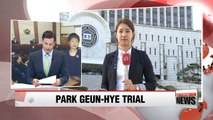 Second trial hearing for former president Park Geun-hye underway