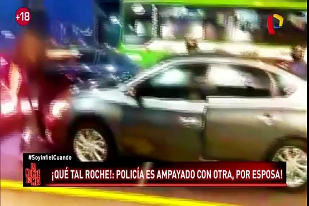 Cercado de Lima: mujer arma escándalo en la vía pública tras descubrir infidelidad de su esposo