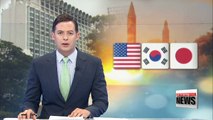 Defense chiefs of S. Korea, U.S., Japan to meet in Singapore next week