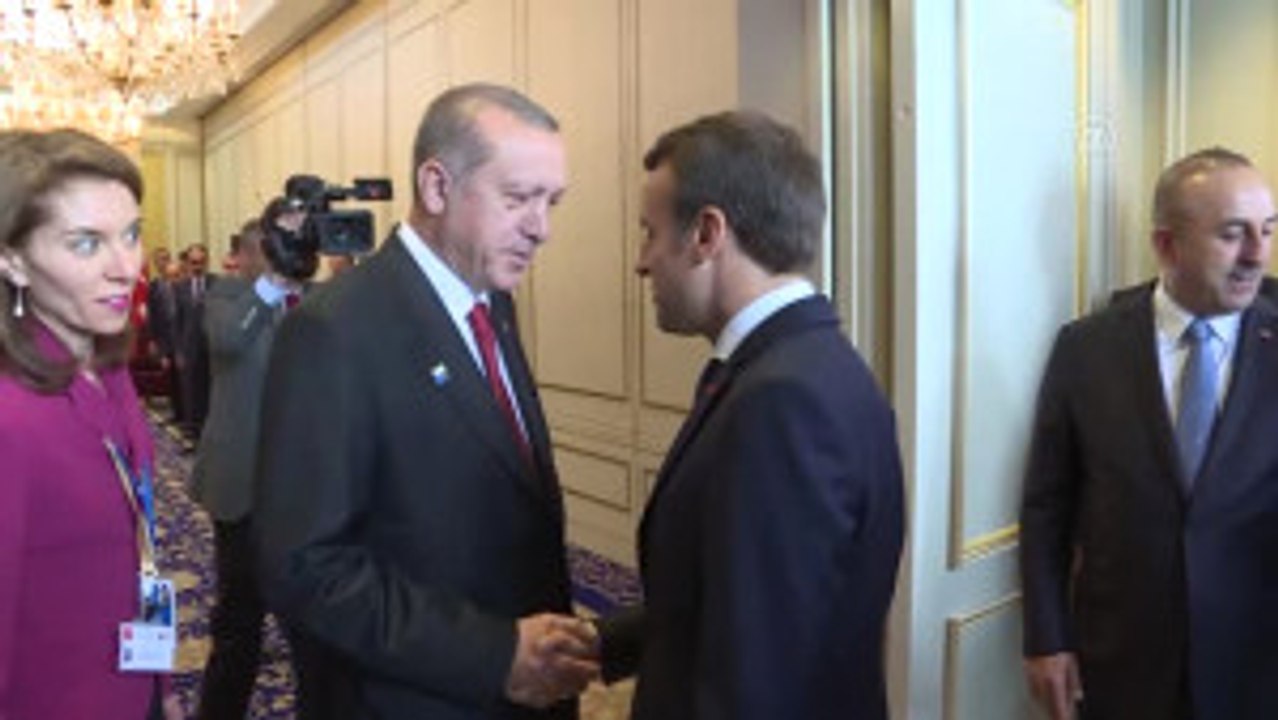 Cumhurbaşkanı Erdoğan, Fransa Cumhurbaşkanı Macron Ile Görüştü - Brüksel