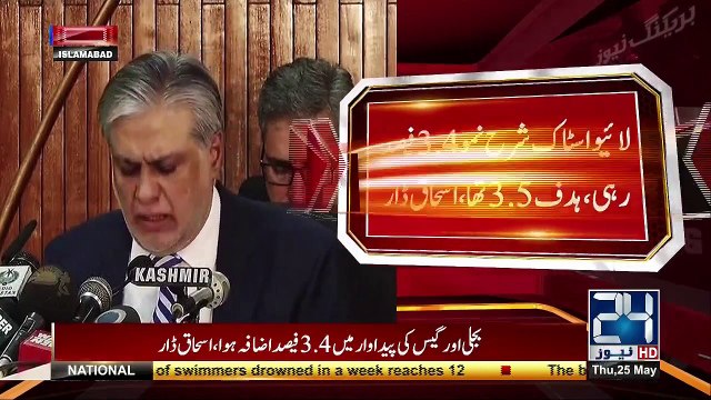 Finance Minister Ishaq Dar Presenting Economic Survey 2016-17