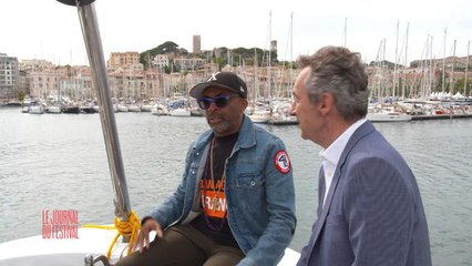 Spike Lee "Je suis toujours de bonne humeur quand je suis à Cannes" - Le Journal du Festival du 23/05