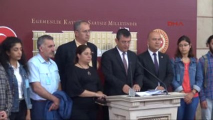 CHP'li Özel, Meclis'te Düzenlediği Basın Toplantısında Konuştu 1