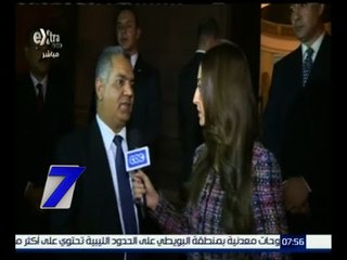 الساعة السابعة | لقاء مع د. ممدوح الدماطي وزير الآثار