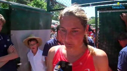 Roland-Garros 2017 (Q) - Virginie Razzano : "Rien à prouver à quiconque"