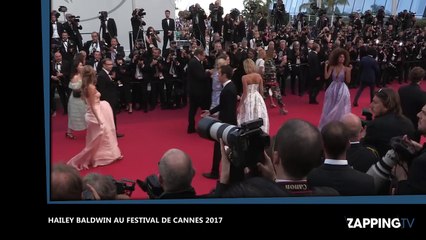 Hailey Baldwin élue femme la plus sexy du monde, son passage au Festival de Cannes en vidéo