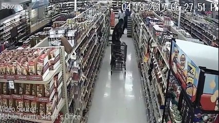 Çaldığı etleri pantolonuna doldurdu!