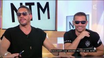 C à vous : la blague coquine de JoeyStarr a beaucoup fait rire Anne-Sophie Lapix