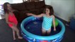 2 Swimming Pools In Our House! Victoria & Annabelle Toy Freaks
