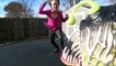 Angler Fish Attacks Girl Walking Her Dog Toy Freaks Style