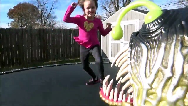 Angler Fish Attacks Girl Walking Her Dog Toy Freaks Style