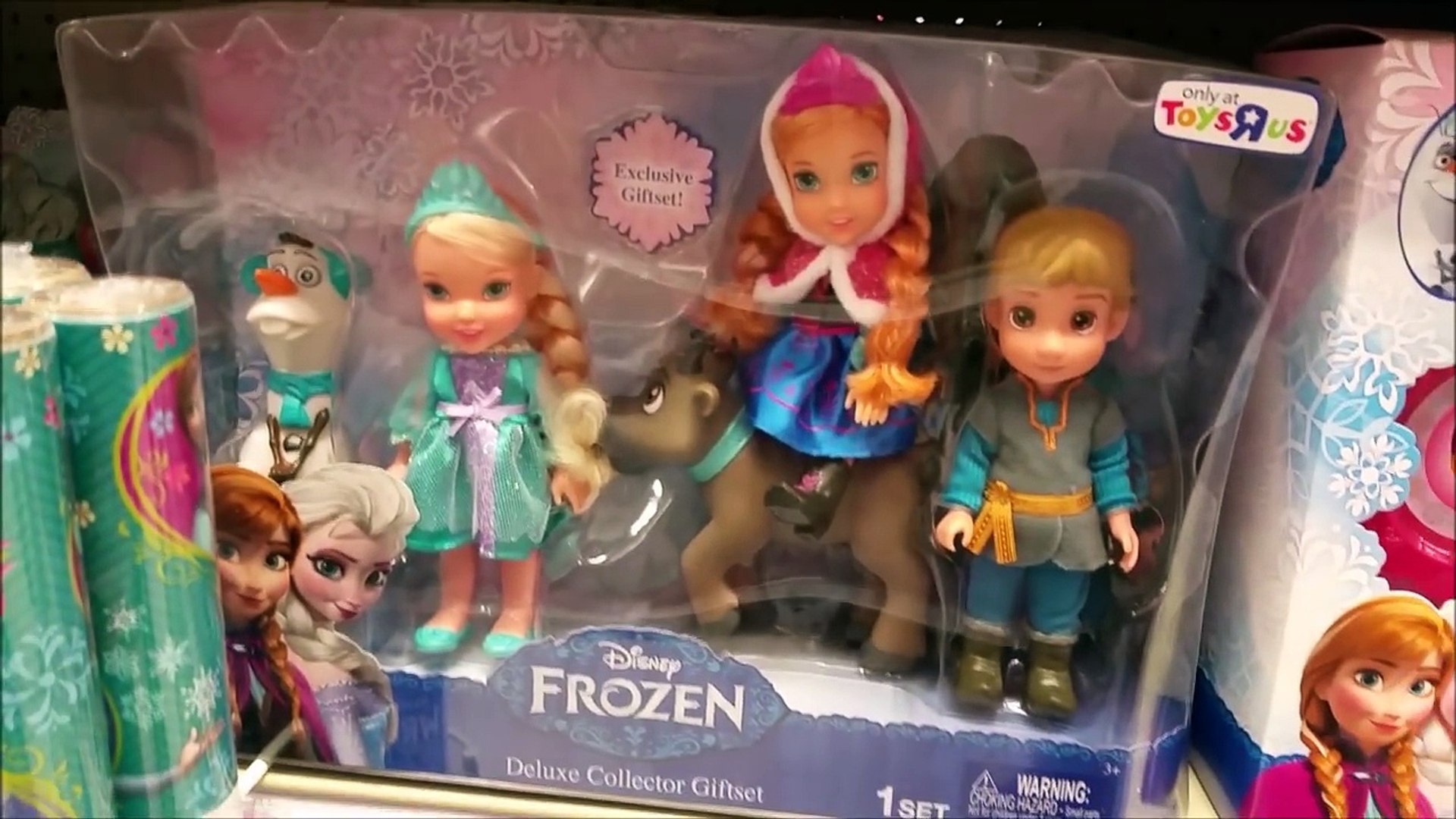 frozen deluxe collector gift set