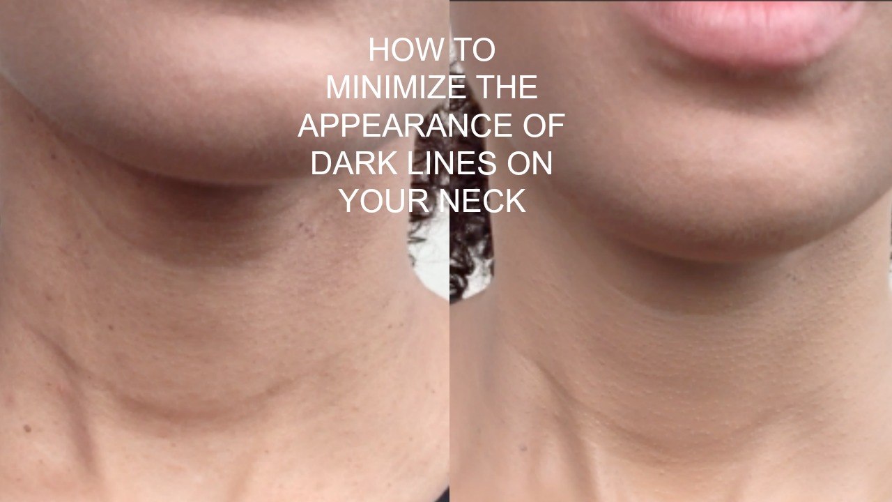 How To Conceal Dark Lines in Your Neck