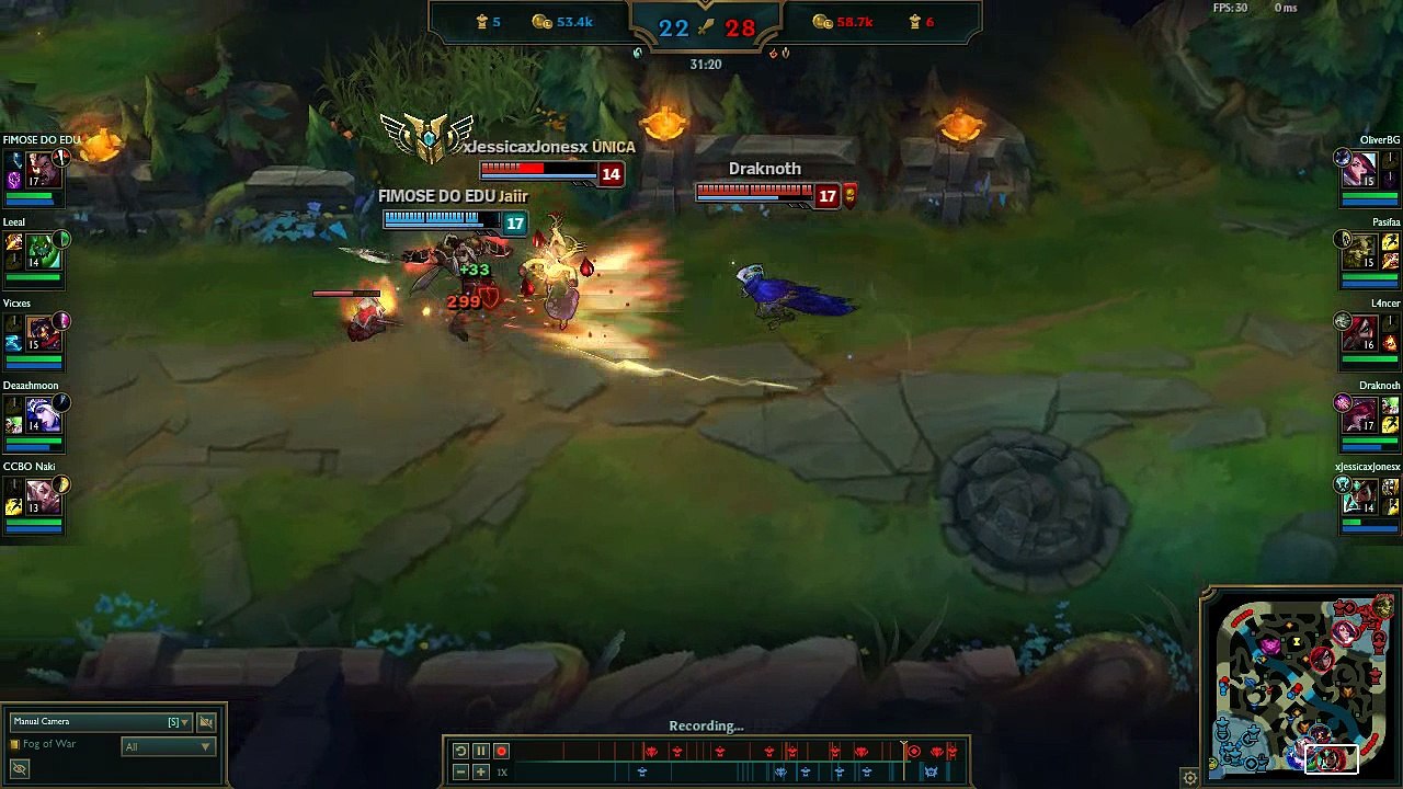 Solo Quadra Kill Xayah