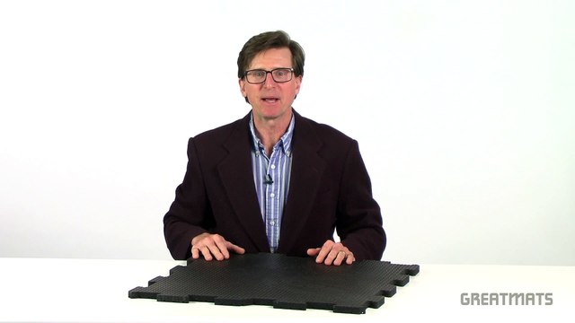 2x2 Ft x 3/4 Inch Interlocking Black Punter Top