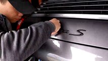 ✪ How to Plasti Dip Emblems - Porsche 911