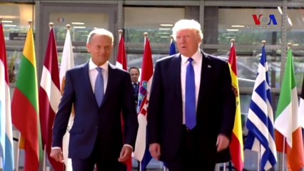 Trump'ın Brüksel'deki İkili Görüşmeleri