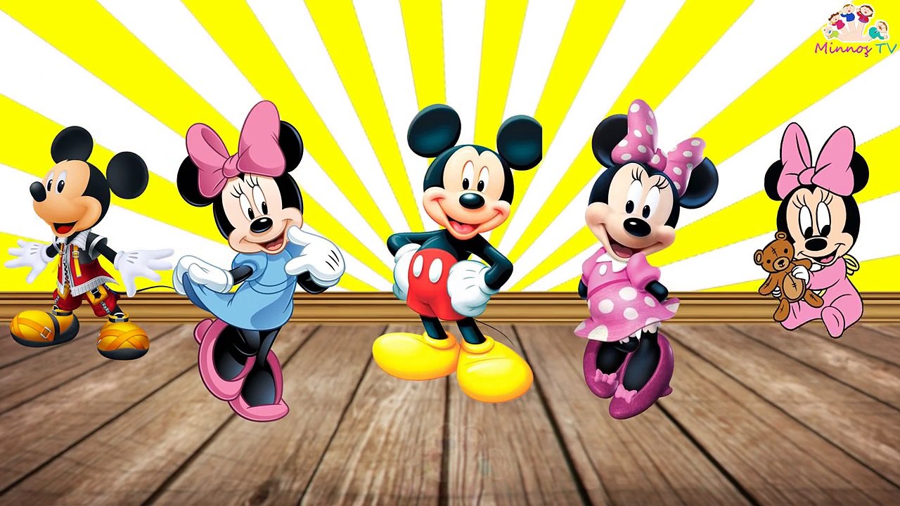 Mickey Fare ve Ailesi Parmak Ailesi Şarkısını Söylüyorlar Haydi Hep Birlikte,Çizgi film izle 2017