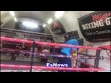 Sparring At A Boxing Gym In The UK - EsNews Boxing