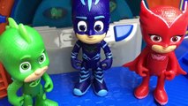 PJ MASKS Headquarterko Stop Romeo Ninja & Luna Girl Disney Junior Vid