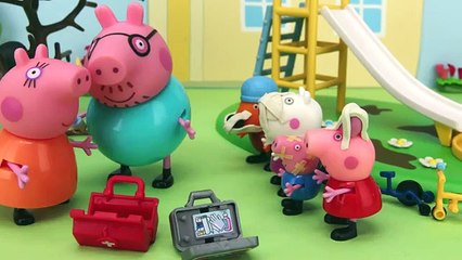 George and Richard Peppa Pig stop motion animation all new english episodes 2017