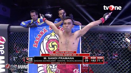 One Pride MMA 3 - M. Sandi Pramana vs Agus Prasetya
