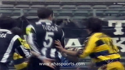 اهداف مباراة يوفنتوس و بارما 1-0 الدوري الايطالي 2000
