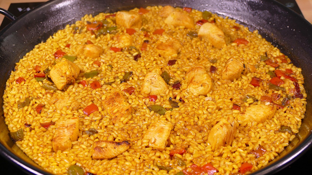 ARROZ POLLO CURRY. Tres ingredientes deliciosos. Resultado RECETÓN!!