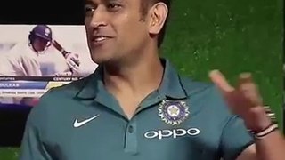 MS Dhoni's review on Sachin's movie - DailyMotion