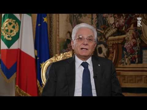 Palermo - Mattarella per il 25°stragi di Capaci e Via D'Amelio (23.05.17)