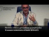 Carlos Herrera critica a los periodistas españoles acomplejados con España