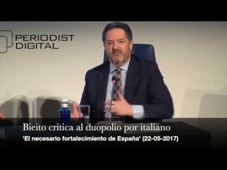 Bieito Rubido critica que las grandes TV estén en manos italianas