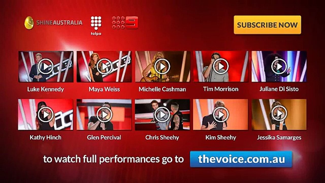 Episode 4 Blind Auditions  The Voice Australia Season 2