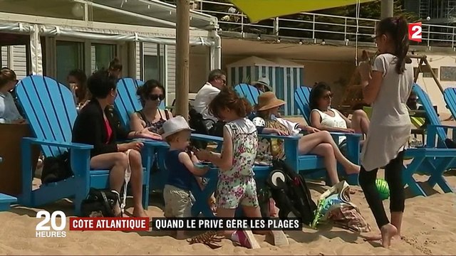 Côte Atlantique : quand le privé gère les plages