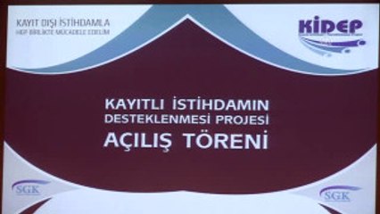 Kayıtlı Istihdamın Desteklenmesi Projesi - Sgk Başkanı Bağlı