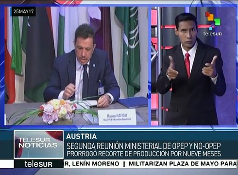 Acuerdan países productores de petróleo prorrogar recorte