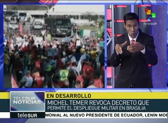 Brasil: presentan nueva solicitud de impeachment contra Temer