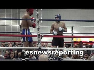 FIGHTER Goes For The Balls Time After Time What Would You do? EsNews Boxing