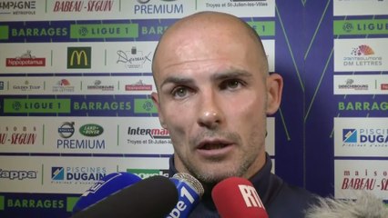 Foot - Barrages L1 - ESTAC : Nivet «J'ai un maximum de réussite»