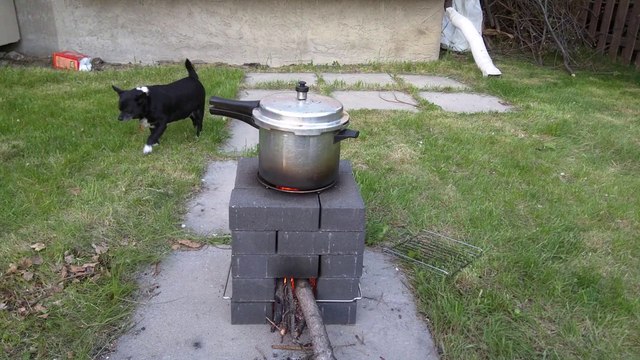 Wood burning rocket stove. Small backyard project this year. tantrapsychic.com