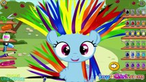 Y tablero gracioso cortes de pelo poco mi poni arco iris brillar Crepúsculo MLP Applejack compilati reales