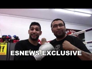 Amir Khan Me vs Adrien Broner Great fight! EsNews Boxing