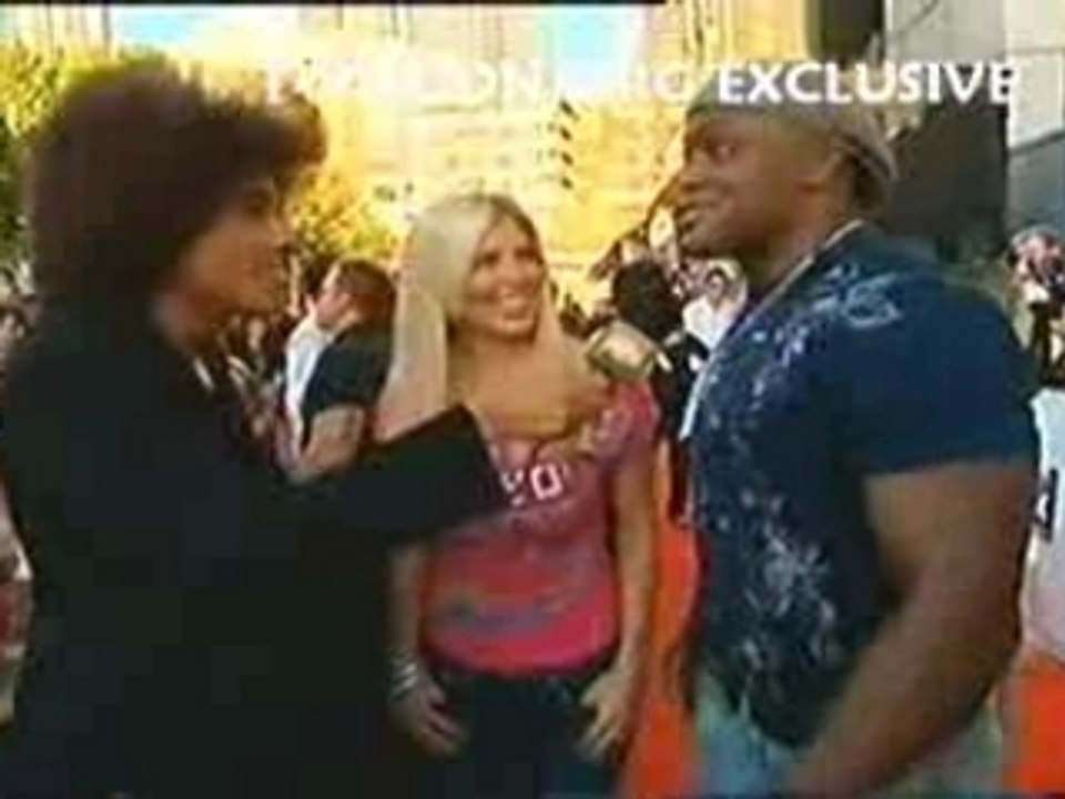Torrie Wilson and Bobby Lashley on Australian Red Carpet