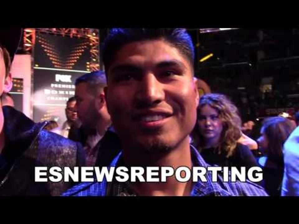 Dirrell & Mikey Garcia Reaction to garcia vs guerrero - EsNews Boxing