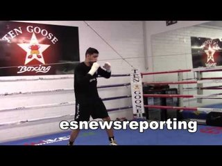 AMIR KHAN working out is in AMAZING SHAPE - EsNews Boxing