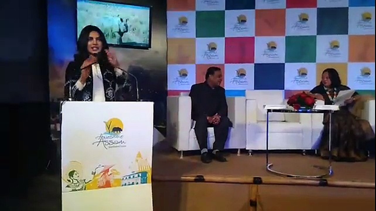 Press Conference of Priyanka Chopra,Brand Ambassador,Assam Tourism Part 2