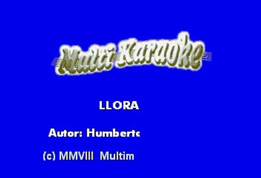 Tierra Cali - Llorarás (Karaoke)