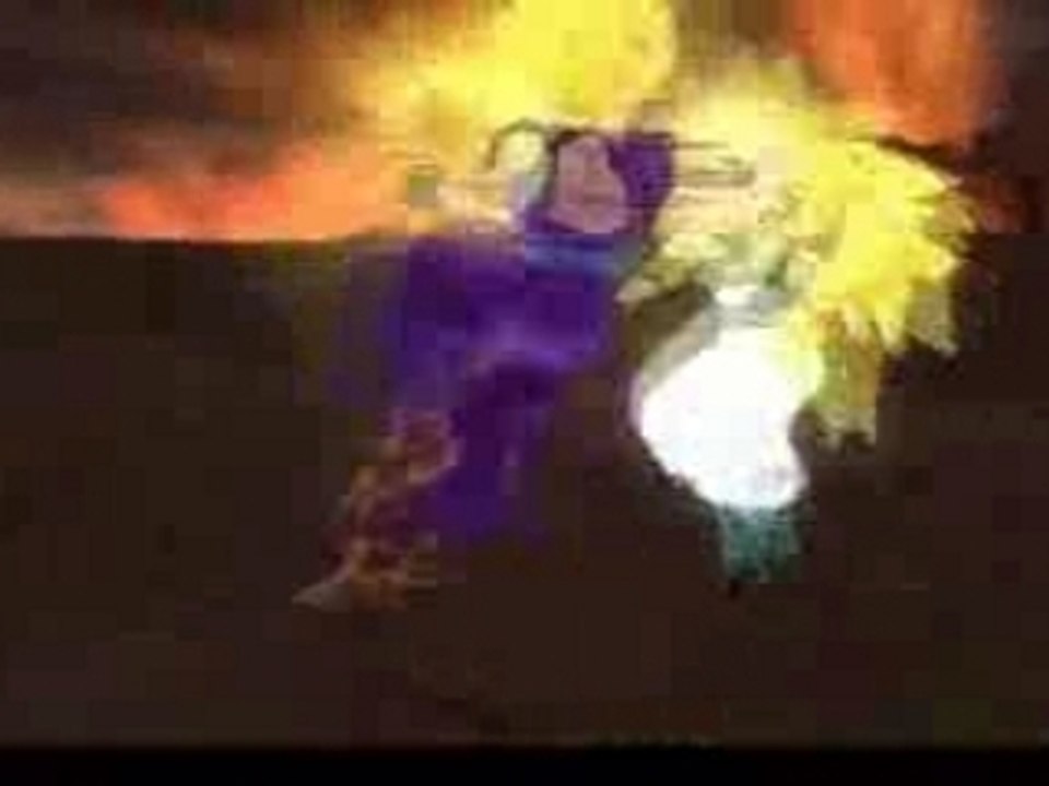 Sparking Meteor Gohan SSJ2 vs Gotrunks SSJ3