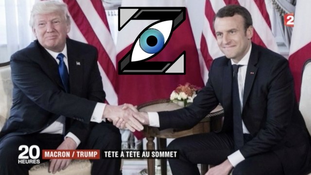 [Zap Télé] Poignée de mains virile entre Trump et Macron ! (26/05/17)